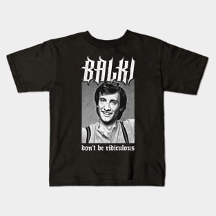 Balki †† Vintage Look Aesthetic Design Kids T-Shirt
